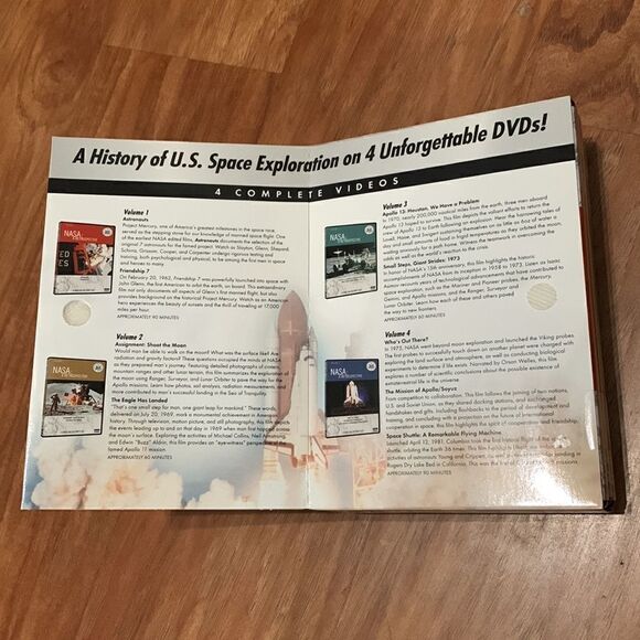 Nasa A Retrospective 9 Films 4 DVD’S Collector’s Set Astronauts Friendship 7 USA - Picture 7 of 7